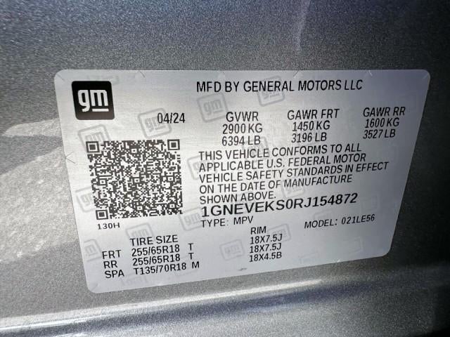 2024 Chevrolet Traverse LS w/2LS