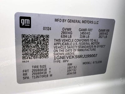 2024 Chevrolet Traverse LS w/2LS