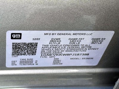 2023 Chevrolet Traverse AWD 1LZ