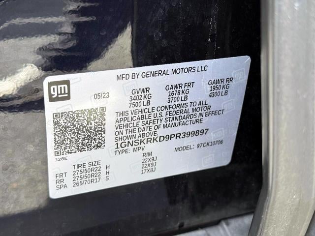 2023 Chevrolet Tahoe 4WD RST