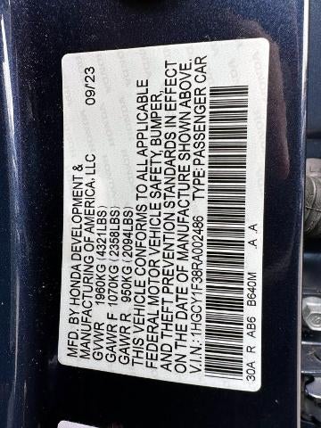 2024 Honda Accord Sedan EX CVT