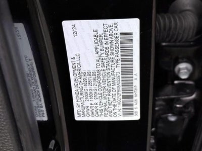 2025 Honda Accord Hybrid Touring Sedan