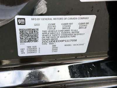 2023 Chevrolet Silverado 1500 Crew Cab Short Box 4-Wheel Drive RST