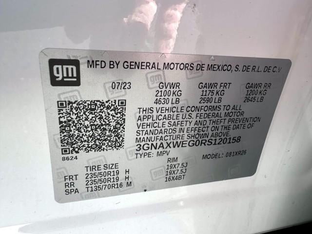 2024 Chevrolet Equinox AWD RS