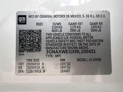 2024 Chevrolet Equinox AWD RS