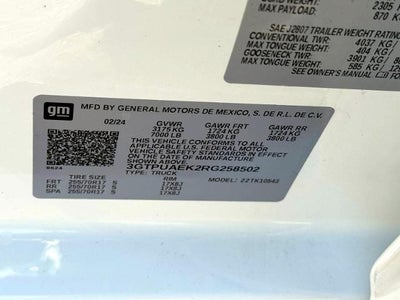 2024 GMC Sierra 1500 Crew Cab Short Box 4-Wheel Drive Pro