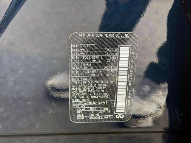 2019 INFINITI QX50 ESSENTIAL AWD