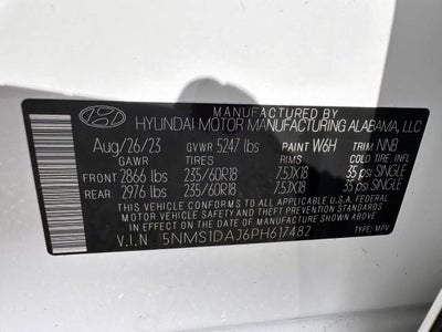 2023 Hyundai SANTA FE SE AWD