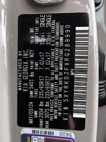 2024 Kia Sorento X-Pro SX Prestige AWD