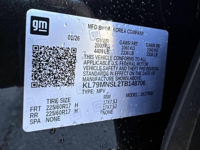 2026 Chevrolet Trailblazer AWD 4dr LS