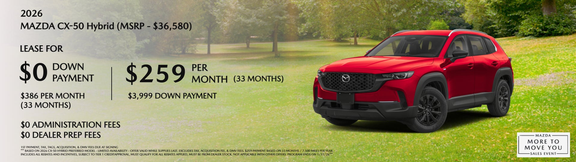 2026 MAZDA CX-50 Hybrid