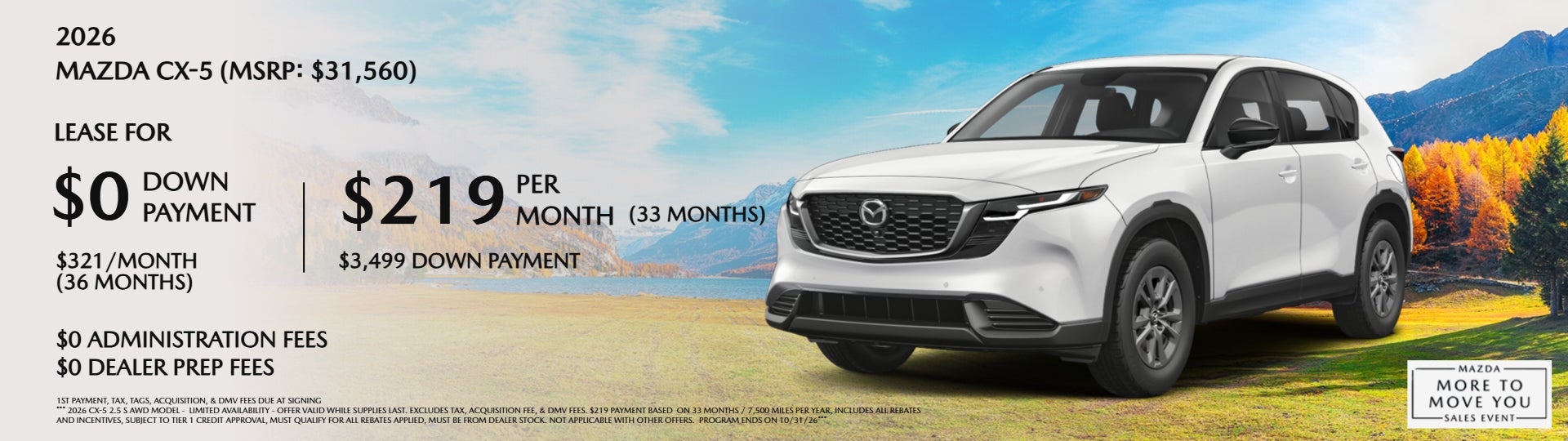 2026 MAZDA CX-5 